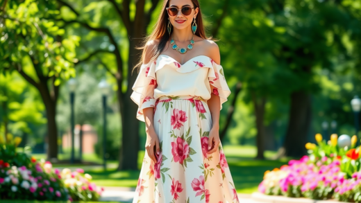 cetatespum.ro | Fuste maxi elegante și bijuterii statement: cum să creezi un look armonios
